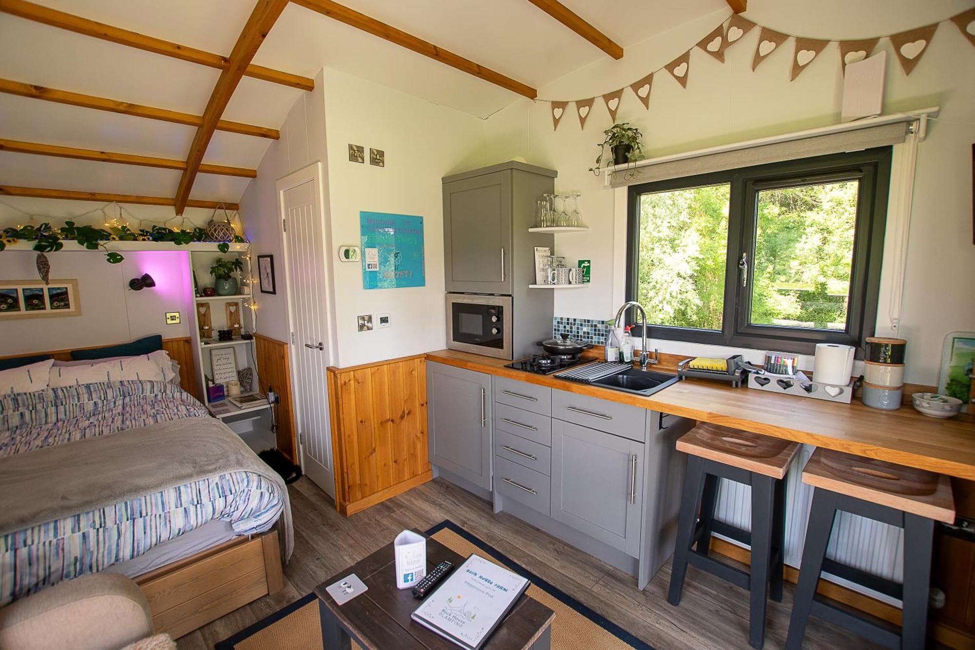 Peppercorn Pod At Beck House Glamping Hotel Salmonby Exterior foto